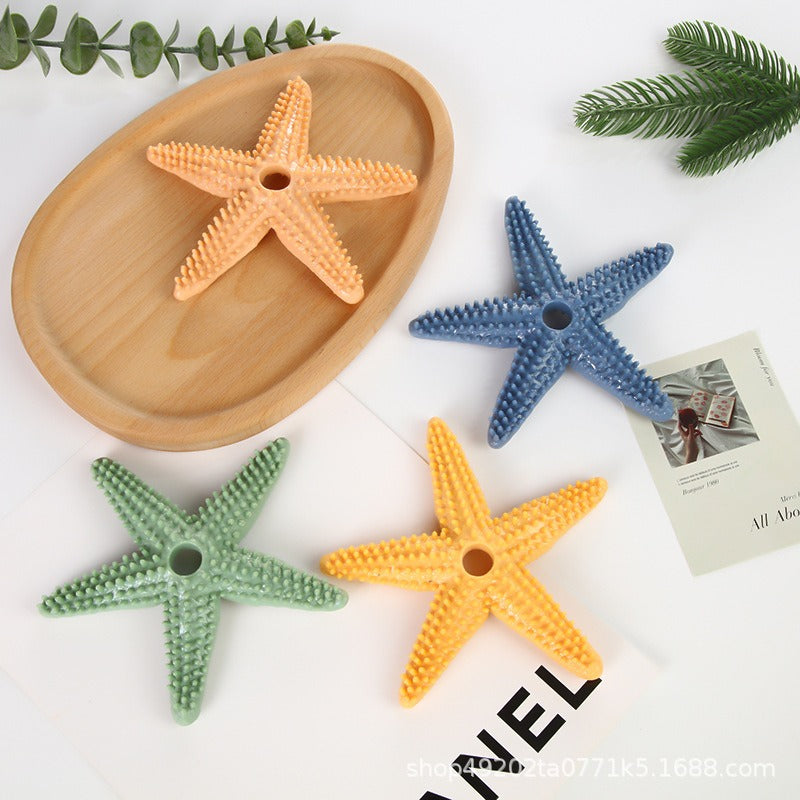 1027 Floating Pet Dog Teething Toys, Bite Resistant Teeth Cleaning Starfish Toys