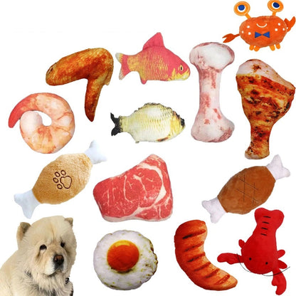 1020 Pet supplies, cat and dog teething and chewing plush toys