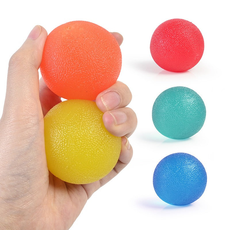 1003 Diameter 5cm soft rubber round solid ball, venting, decompression grip ball, rehabilitation exercise grip ball