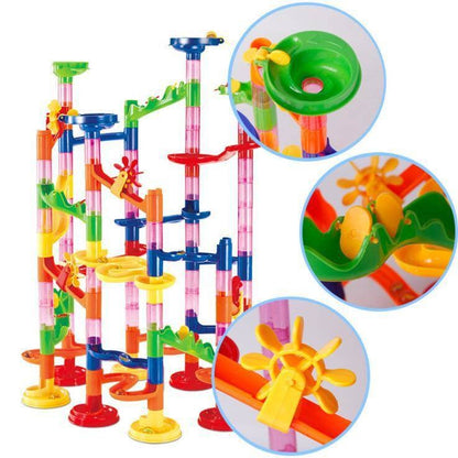 1064 Building Blocks Toy for Early Learning – Interactive Marble Maze for Parent-Child Play