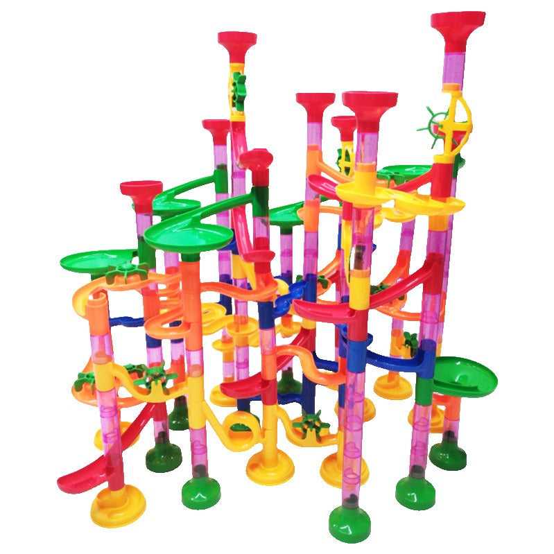 1064 Building Blocks Toy for Early Learning – Interactive Marble Maze for Parent-Child Play