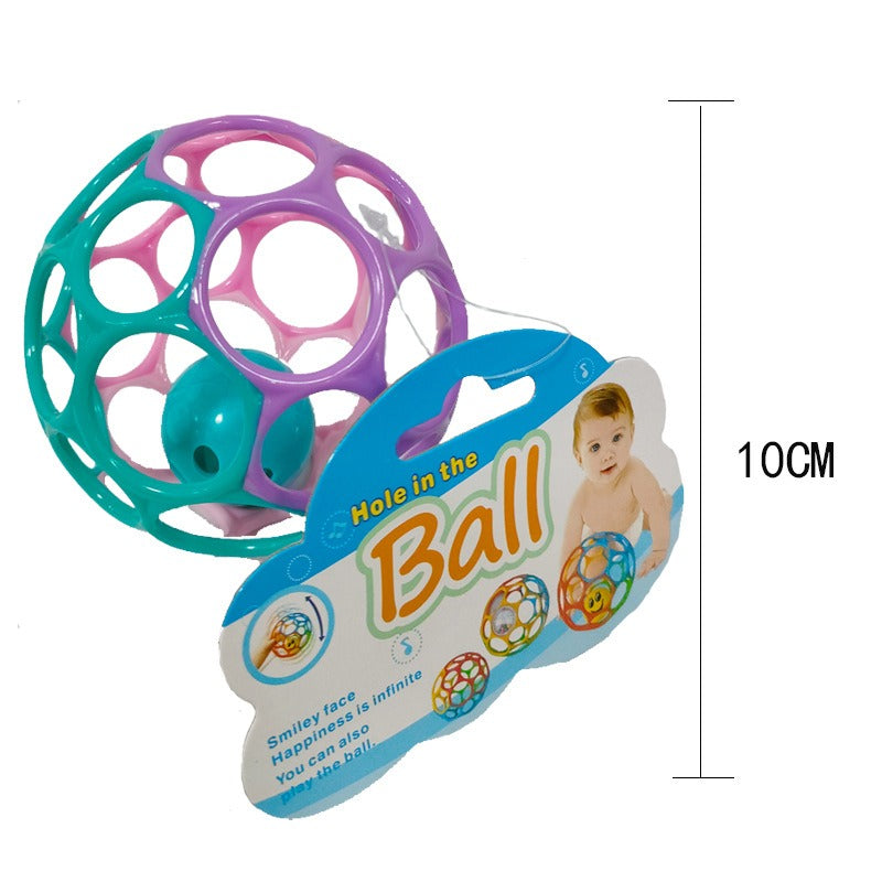 1040 Bite and hold rattles soft rubber toys, early education educational toys for infants and young children