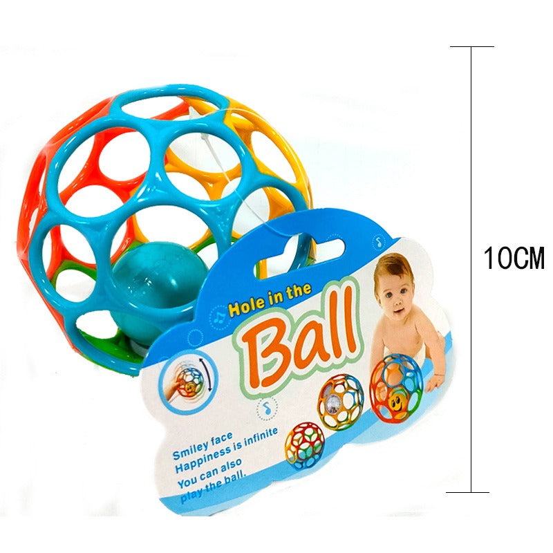 1040 Bite and hold rattles soft rubber toys, early education educational toys for infants and young children