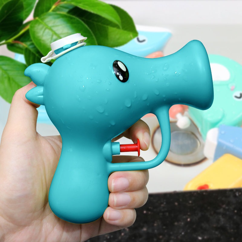 1038 Peas small water gun children's toys, cartoon bathroom bath baby toys