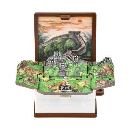 1048 Three-dimensional book folding pop-up toy book, keychain children's stress relieving toys