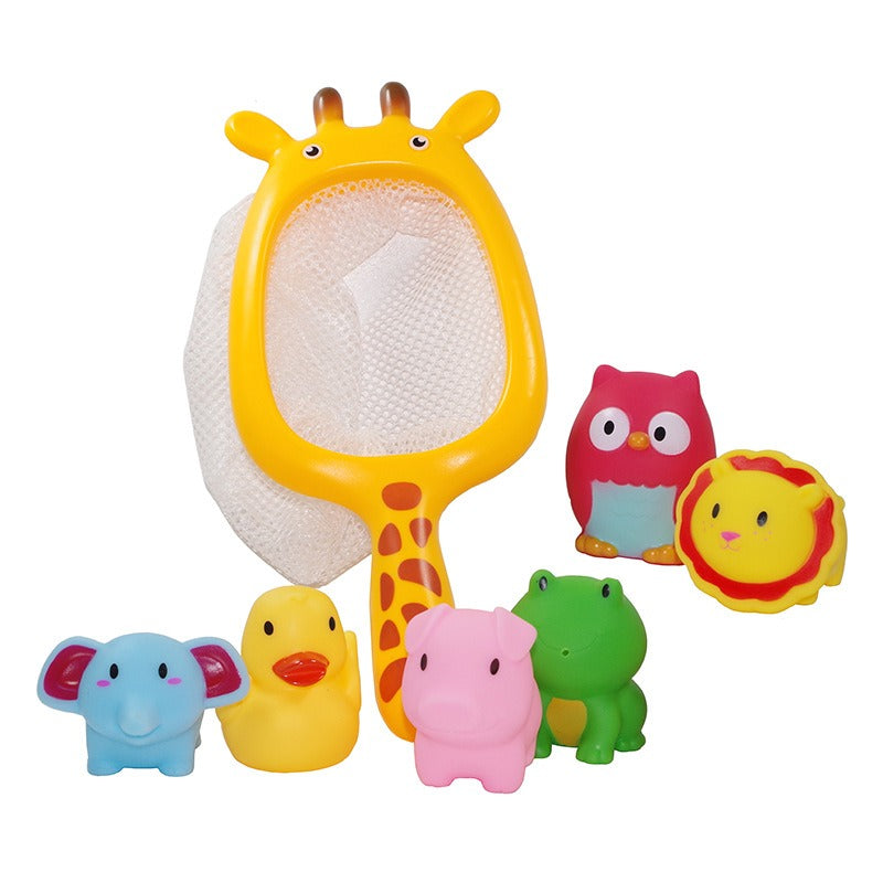 1035 Baby water play can spray water pinch called toys, baby bathroom bath toys