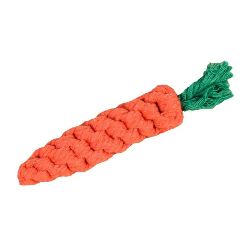 1031 Teething Cotton Rope Dog Toys, Bite Resistant Rope Knot Toy Set