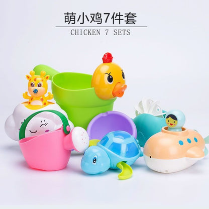 1036 Children's bathroom bath toys, boys and girls water play bath toys