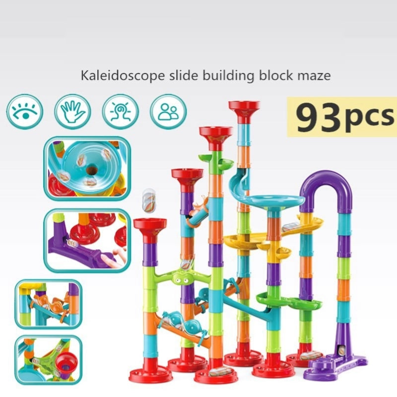 1064 Building Blocks Toy for Early Learning – Interactive Marble Maze for Parent-Child Play